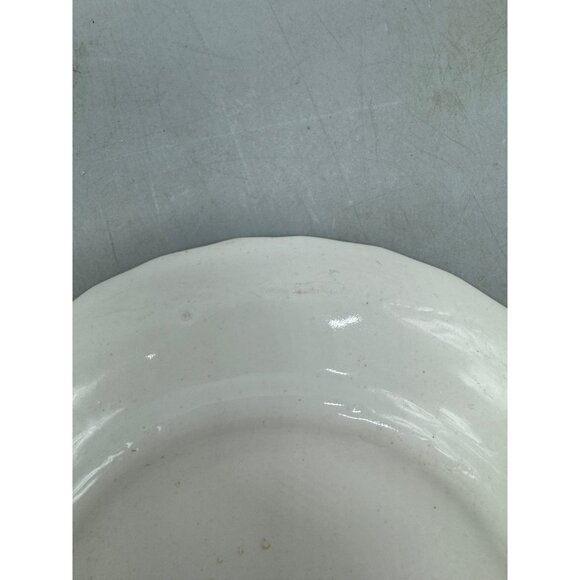 Ceramic Tea Cup Saucer With Holly Berry Design 6" READ - Picture 7 of 7